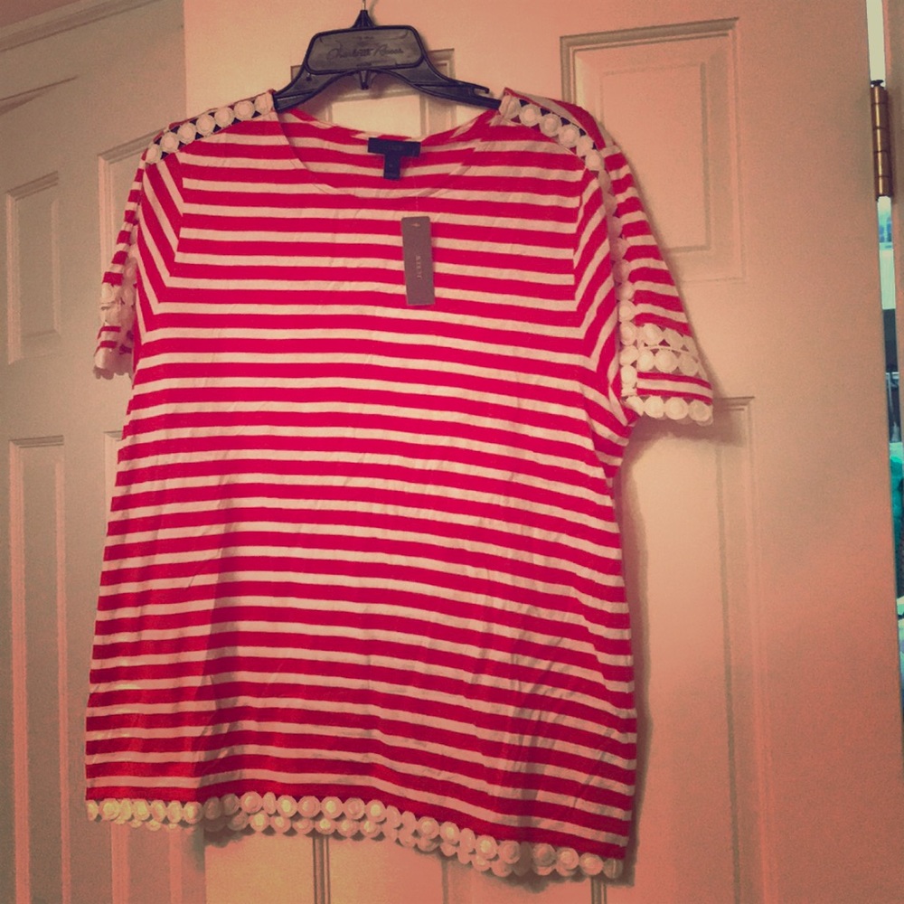 Jcrew Top! Never worn & in great condition.
